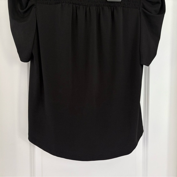 NWT Adrianna Papell Smocked Puff Sleeve Top Size M - Picture 4 of 8